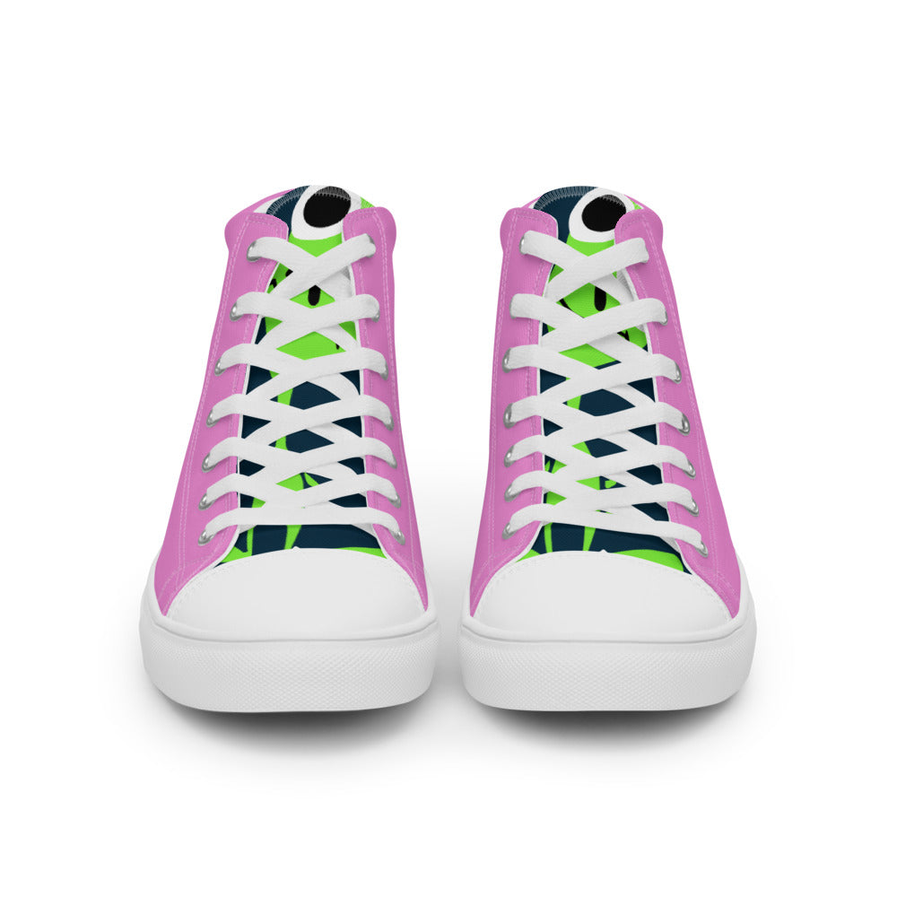 Women’s high top canvas shoes